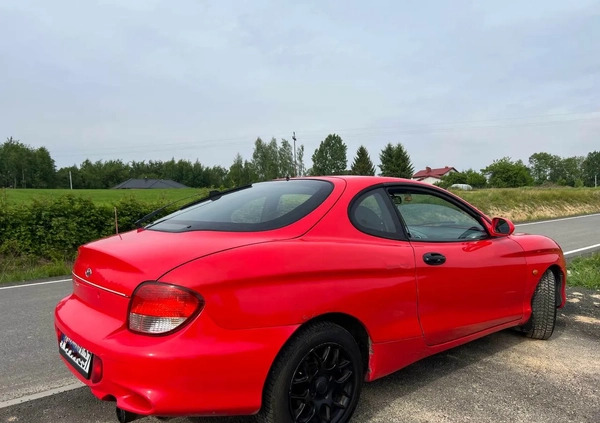 Hyundai Coupe cena 6800 przebieg: 194000, rok produkcji 2000 z Wadowice małe 67